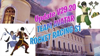 Fortnite Update V2920  Team Avatar amp Rocket Racing S1 [upl. by Naeerb]