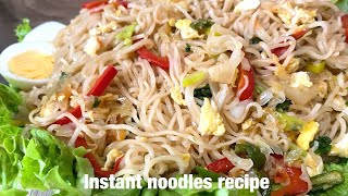 Instant noodles  Egg noodles recipe [upl. by Atikahc]