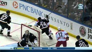 Alex Pietrangelo high hit on Alexander Semin Carolina Hurricanes vs St Louis Blues 111613 NHL [upl. by Aihsela]