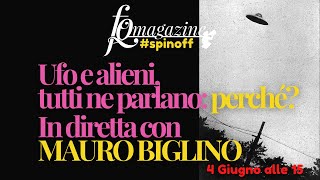 Ufo e alieni tutto il mondo ne parla perché In diretta con Mauro Biglino [upl. by Mani]