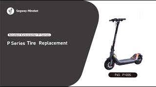 Segway Ninebot F series  How to disassemble and assemble Hub Motor [upl. by Trenton622]