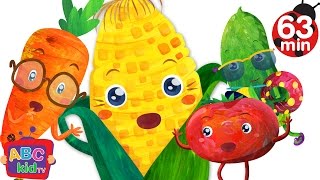 Vegetable Song 2D  More Nursery Rhymes amp Kids Songs  CoComelon [upl. by Kaasi]