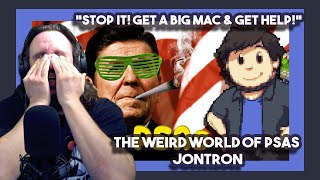 STOP IT GET A BIG MAC amp GET HELP The Weird World of PSAs  JonTron By JonTronShow [upl. by Tennek484]