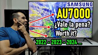 Samsung AU7000 ¿Vale la pena Review 2022  2023  2024  Smart TV 4K [upl. by Ian]