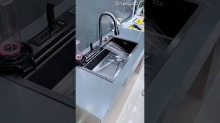 Sink Design Ideas Part14  Luxurious Kitchen Sink Technology shorts kitchen sink [upl. by Niarfe64]