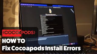 How to Fix Cocoapods Install Errors on an Apple Silicon Macs [upl. by Yentnuoc]