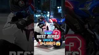 Top 3 Amazing Bikes Under 2 Lakhs 😱  Unknown View 20  shorts [upl. by Araas]