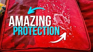 How to Apply Shield Fabric and Upholstery Protector [upl. by Eicats]