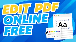 How To Edit a PDF Free Without Watermark Edit Text in PDF Files [upl. by Nivle]