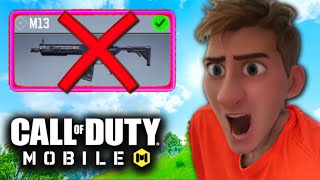 STOP USING M13 😡 COD MOBILE [upl. by Harod]