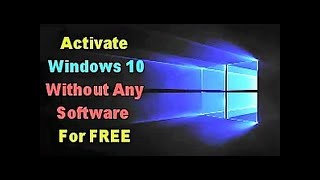 how to activate windows 10 with text file in easy way [upl. by Aehtela969]