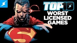 Top 10 WORST Licensed Games [upl. by Delgado]