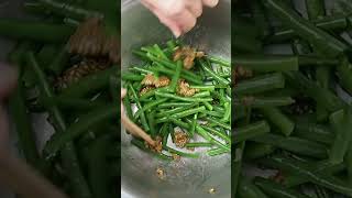 Green beans with Sweet Sesame Goma ae shorts recipe [upl. by Sirtaeb494]