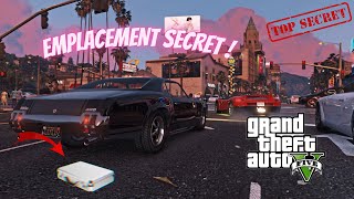 EMPLACEMENT SECRET Comment trouver la malette secrète sur GTA 5 MODE HISTOIRE [upl. by Jehius384]