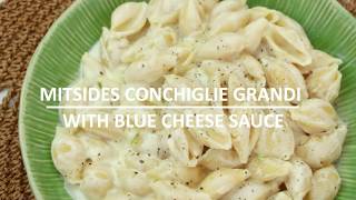 Pasta shells with Blue Cheese Sauce [upl. by Tiga833]