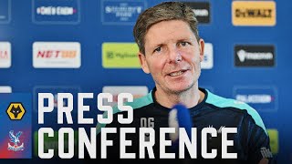 Team form amp Eze Fitness 🎙️ Glasners Press Conference  Premier League Wolves v Crystal Palace [upl. by Pitchford]