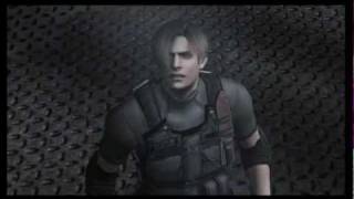 Resident Evil 4 Leon vs Krauser knife fight HD [upl. by Rankin]