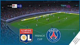 LYON vs PSG  Final French Cup 2324 • Simulation amp Prediction [upl. by Moina]