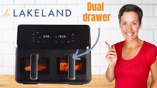 Lakeland dual AIR FRYER  A deal for less than £100 [upl. by Elvera515]