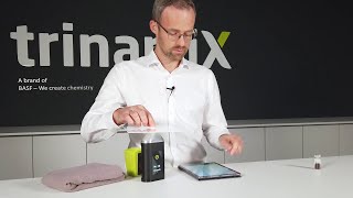 The lab in a pocket Better decisions with Mobile NearInfrared Spectroscopy from trinamiX [upl. by Keldon]