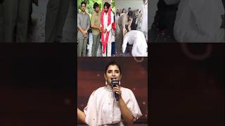 Anchor Shyamala Pawan Kalyan Ram Charan Chiranjeevi Mega Family Janasena DeputyCm Live New Update OG [upl. by Kurys]