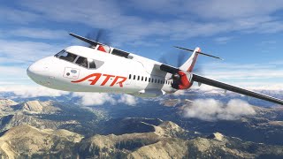 Microsoft Flight Simulator  First flight in the UPDATED ATR [upl. by Longwood]