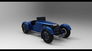 Modeling old car 3DS Max tutorial Part 1 [upl. by Enelie]