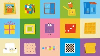 StoryBots  Songs To Learn Shapes Circle Triangle Square Rectangle  Music For Kids  Netflix Jr [upl. by Aznola]