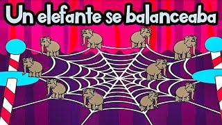 Un elefante se balanceaba  Rondas y Canciones para Niños  Videos Educativos  Lunacreciente [upl. by Goldshell]