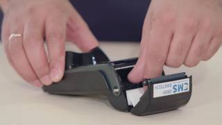 How to change a paper roll Payment Terminal iWL250 BT amp GPRS [upl. by Acino119]