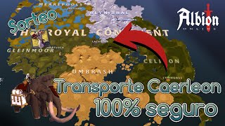 Transportando a Caerleon 100 seguro  Albion Online [upl. by Lienhard]