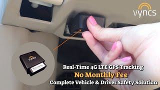 Best Vehicle GPS Tracker Device  Vehicle Tracking Device No Monthly Fee  Smart Driving with Vyncs [upl. by Ane490]