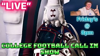 College Football Friday Night Tailgate quotLIVE SHOWquot [upl. by Savage]