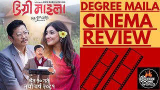 Degree Maila Nepali movie Honest Review Degree Maila reviewDayahang rai Aanchal Sharma degreemaila [upl. by Ahseenal]