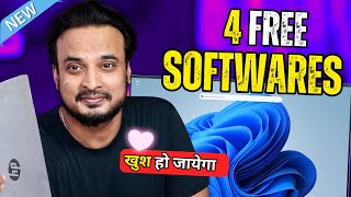 4 Free Windows TOOLS I Always KEEP in MY PC 🔥 काम का तो बहुत है 2024 [upl. by Ecnarepmet857]