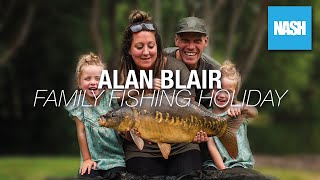 Alan Blair  Family Fishing Holiday  Whelford Pools 🎣 [upl. by Aruam297]