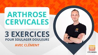 Arthrose des cervicales  3 exercices pour soulager les douleurs [upl. by Eidnahs]