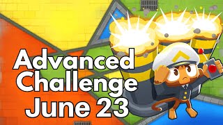 BTD6 Advanced Challenge  One Tower 100K And Round 163  June 23 2024 [upl. by Baudin429]