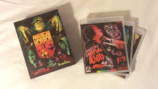 American Horror Project Volume 1  Arrow Video 19731976 Blu Ray Review and Unboxing [upl. by Akilaz435]