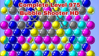 Bubble Shooter Level 975 Complete  Bubble Shooter  Classic Pop [upl. by Phiona]