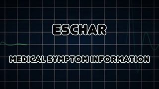 Eschar Medical Symptom [upl. by Shari]