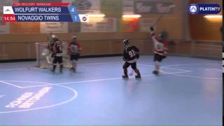 Tor  Wolfurt Walkers  Novaggio Twins am 20032016 1712 [upl. by Etnaihc]