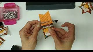 Tutorial  How To Make Foldover Paperclip Bookmarks [upl. by Nodyroc842]