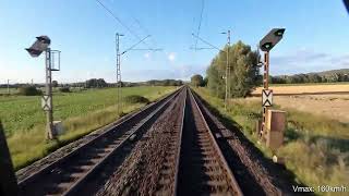 Führerstandsmitfahrt 082  Bei sonnigem Wetter nach Hannover [upl. by Dnarud776]