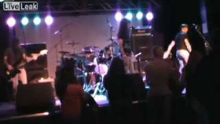 Band breaks up live on stage Hilarious [upl. by Leonteen]