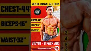 Vidyut Jamwal Body Weight Height Age 8 Pack Abs Chest Biceps Waist Shorts Blockbuster Batte [upl. by Kristof]