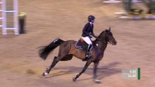 Millie Allen wins the Equerry Horse Feeds u25s Grand Prix [upl. by Braun]