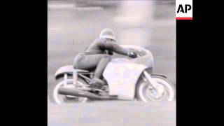 SYND 28669 ITALIAN GIACOMO AGOSTINI WINS DUTCH TT MOTORCYCLE RACE IN ASSEN [upl. by Jeremie]