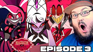 HAZBIN HOTEL quotScrambled Eggsquot  S1 Official Full Episode 3 HazbinHotel REACTION [upl. by Vincenta582]