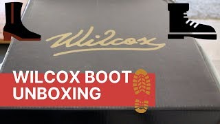 Wilcox Boots Unboxing  Fairfax Rust Brown Leather Boots [upl. by Gillian]